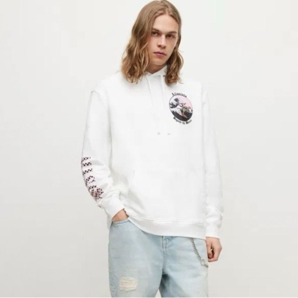 ALLSAINTS Layback Pullover Hoodie
